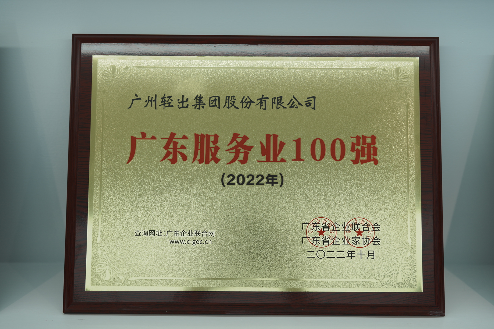 The Top 100 Services in Guangdong